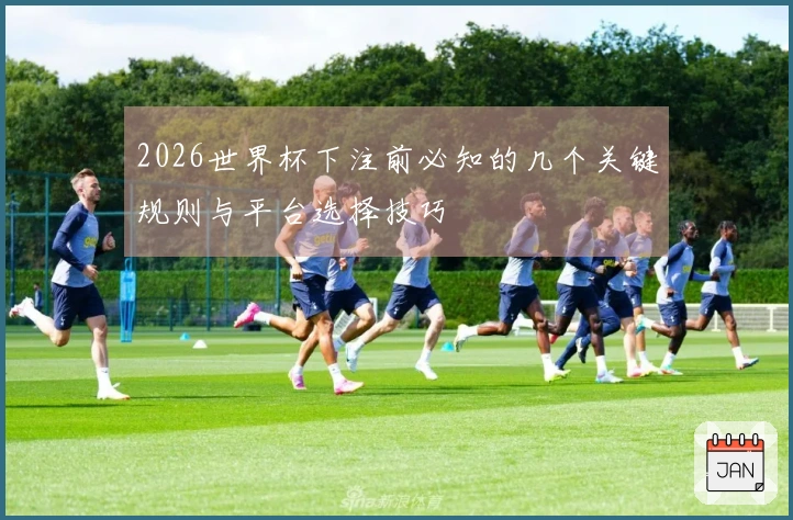 2026世界杯下注前必知的几个关键规则与平台选择技巧