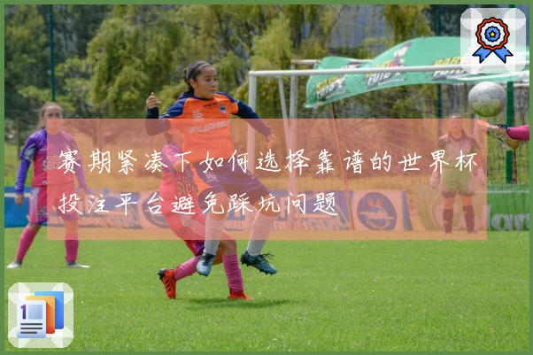 赛期紧凑下如何选择靠谱的世界杯投注平台避免踩坑问题