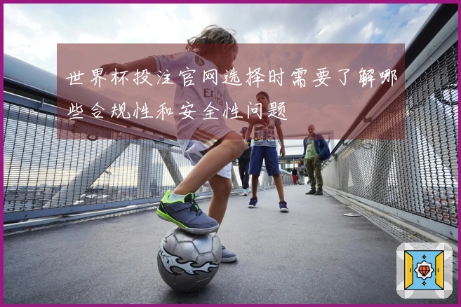 世界杯投注官网选择时需要了解哪些合规性和安全性问题