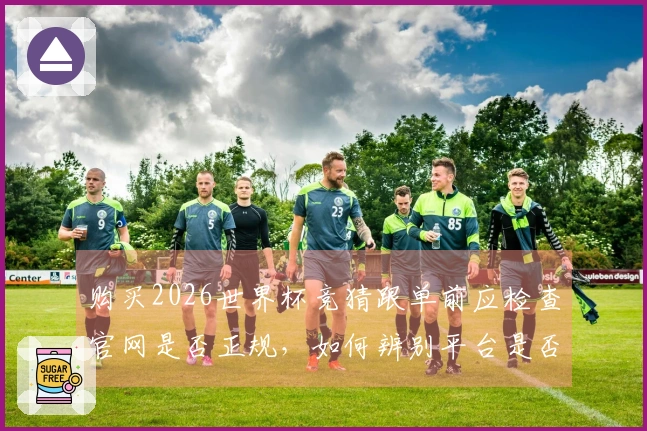 购买2026世界杯竞猜跟单前应检查官网是否正规，如何辨别平台是否可信