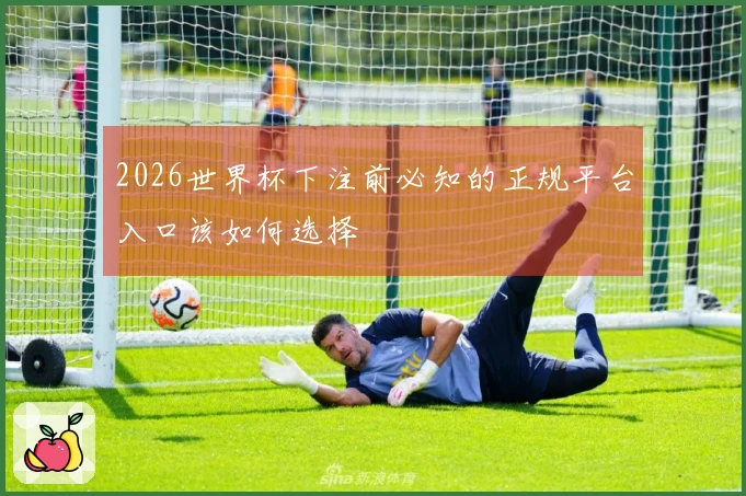 2026世界杯下注前必知的正规平台入口该如何选择