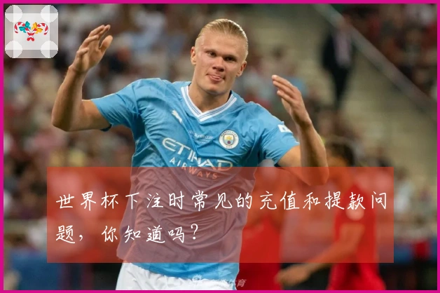 世界杯下注时常见的充值和提款问题，你知道吗？